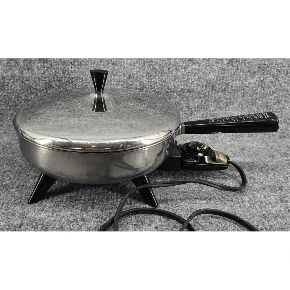 Vtg Farberware Electric Fry Pan 10